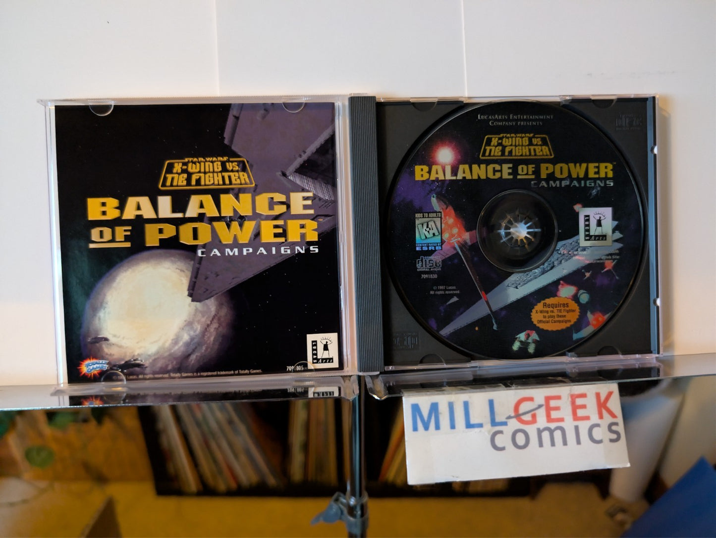 Star Wars X-Wing vs. Tie Fighter, Big Box Complete, PC CD-ROM -JD