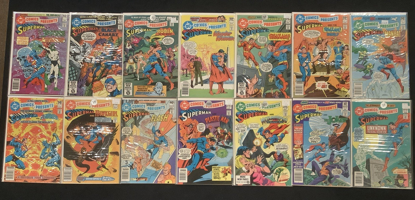 DC Comics Presents #1-97 + Annuals #1-4 Complete Comic Set, Teen Titans, He-Man