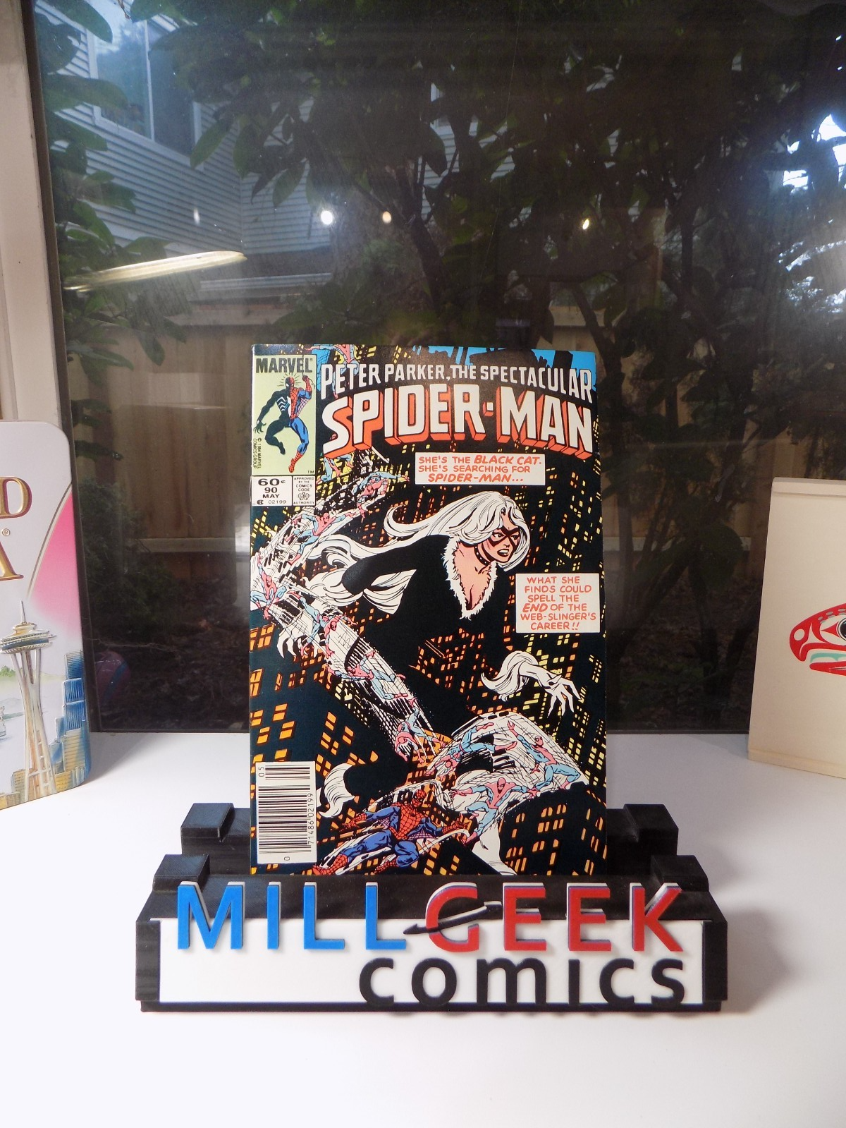 Spectacular Spider-Man #90 Marvel Comic Newsstand May 1984 Very Fine/Near Mint