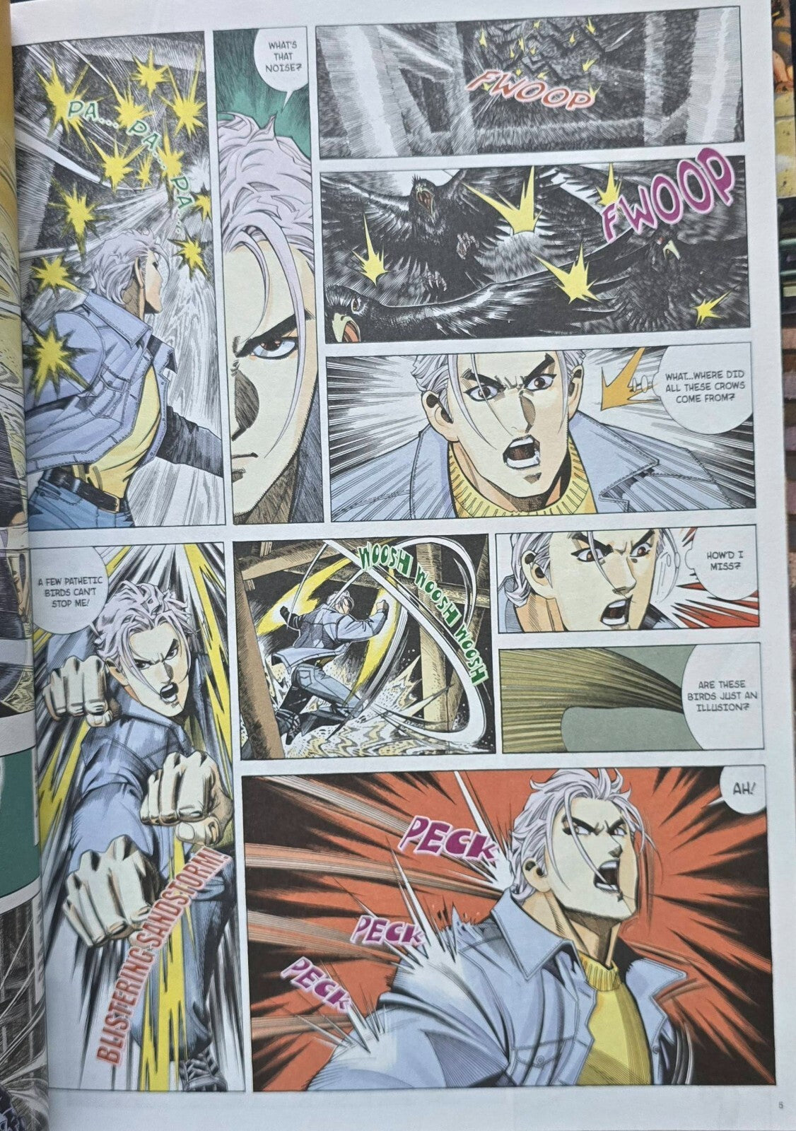 Black Leopard Volumes 1 & 2 By Wing Shing Ma 1st Editions 2003 Hong Kong Comic