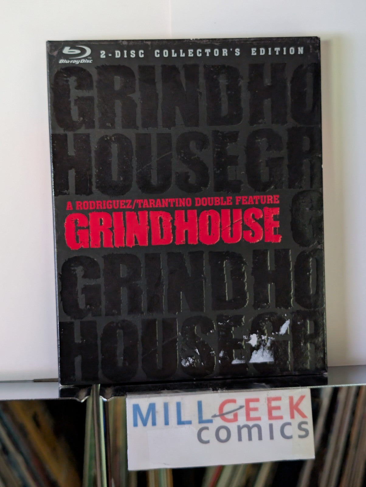 Grindhouse (Planet Terror & Death Proof) with Slipcover (Blu Ray) -JD