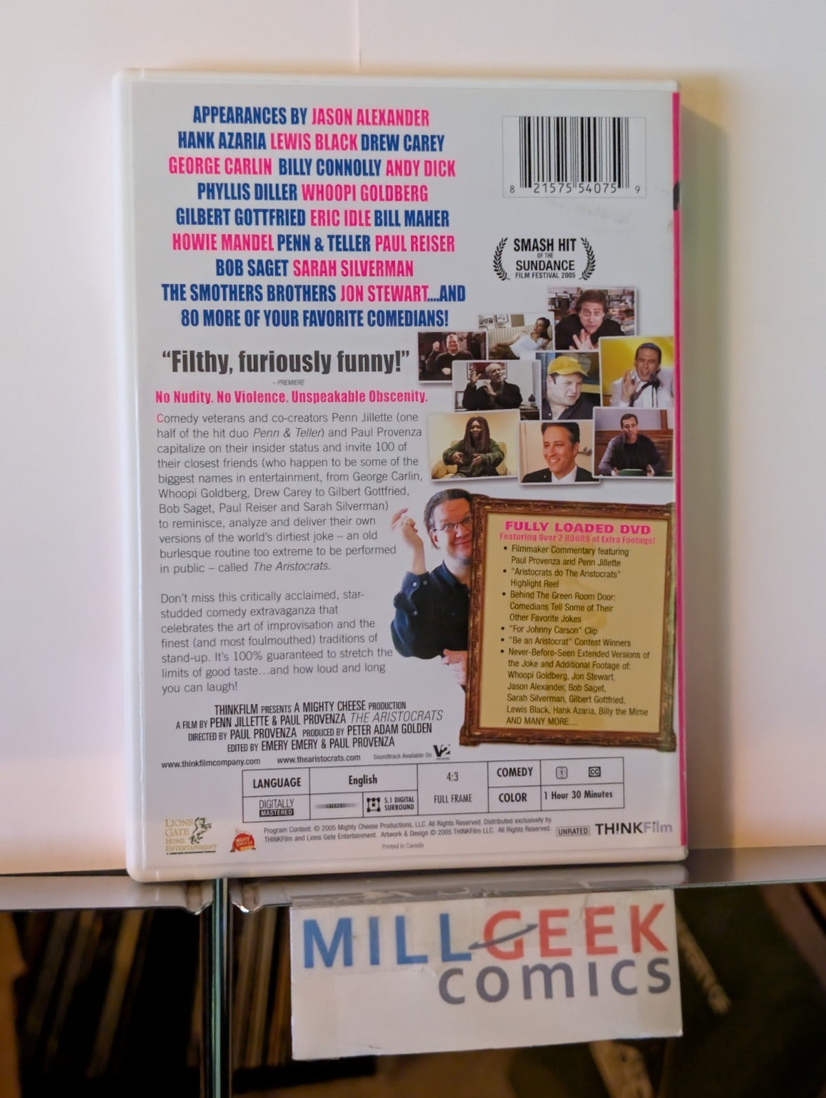 Sideways / The Aristocrats / The Russians Are Coming, 3 Comedy Movies (DVD) -JD