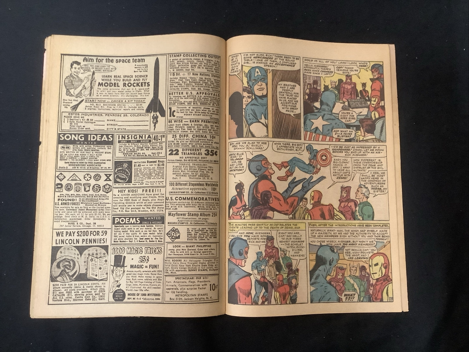 Avengers #16 (1965) G/VG (3.0) Jack Kirby/Stan Lee, Scarlet Witch, Quicksilver