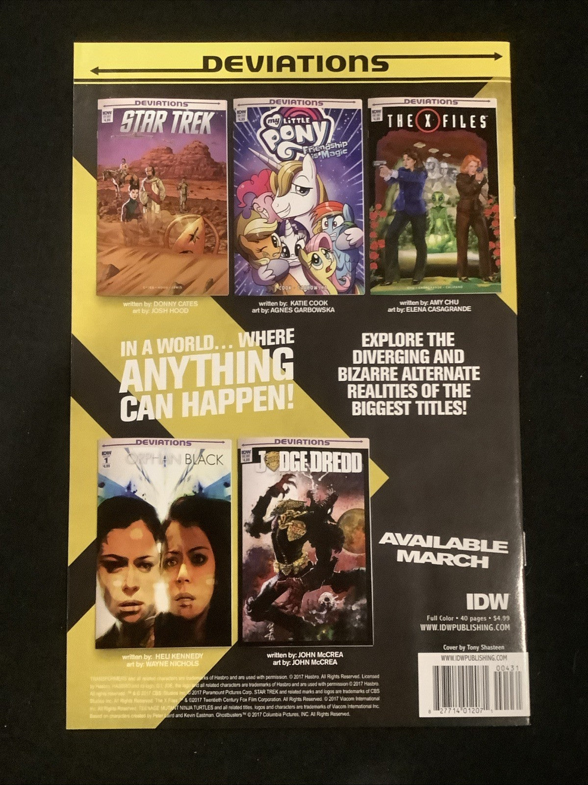 Star Trek/Green Lantern #1-6 Complete Comic Set + Variants, DC/IDW, See Photos