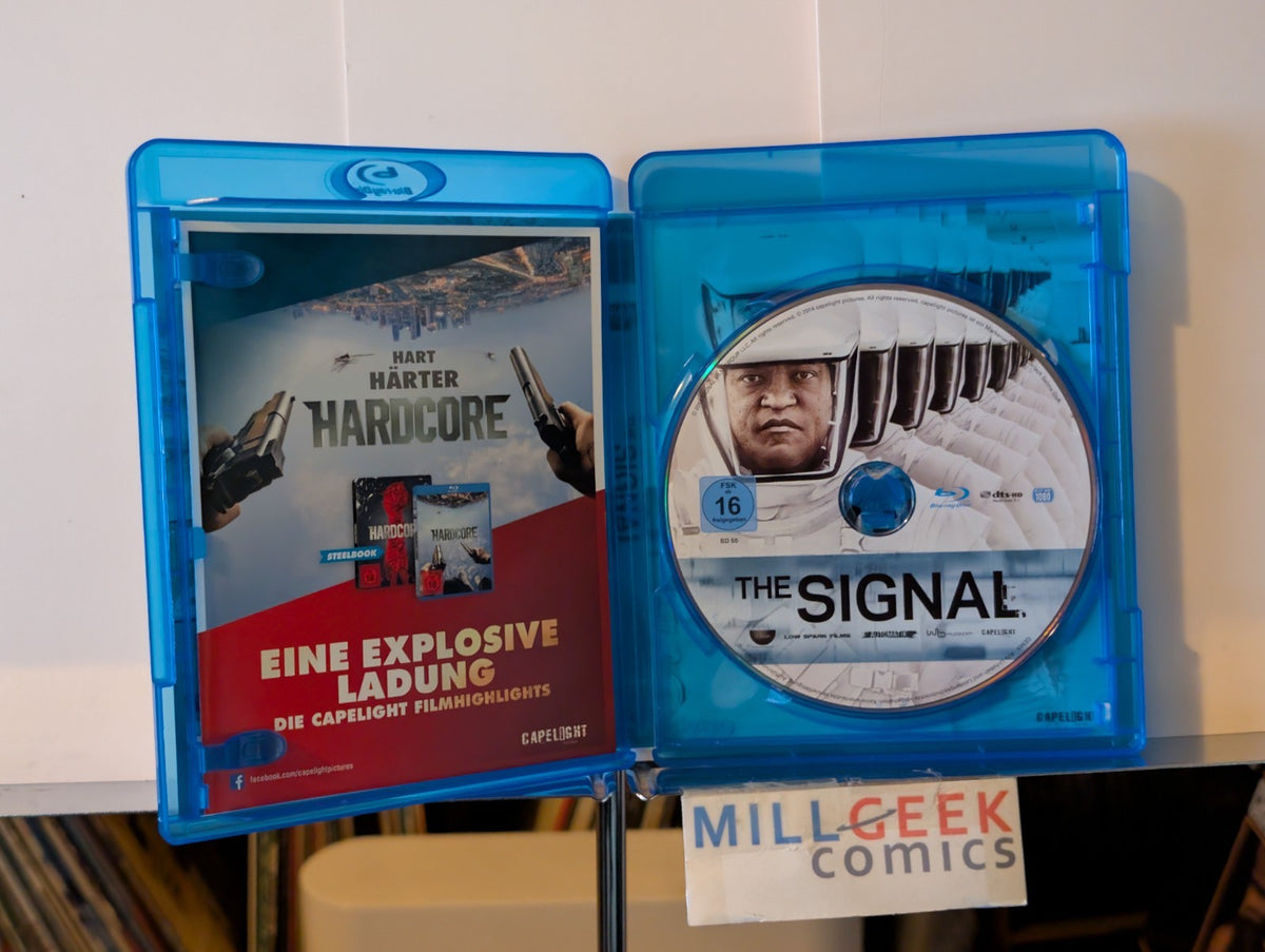 The Signal - Laurence Fishburne, GERMAN EDITION REGION FREE (Blu-ray 2014) -JD