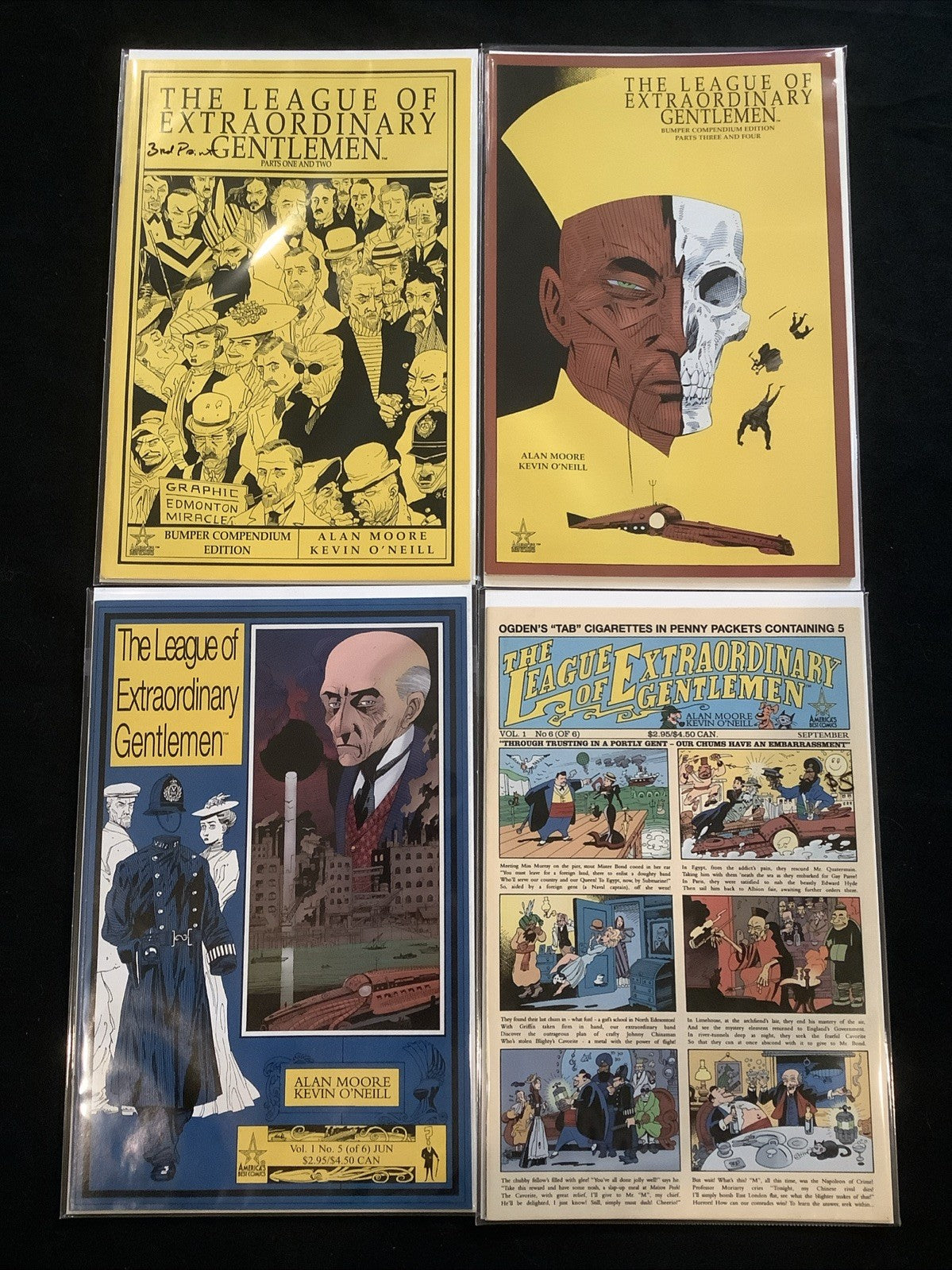 League of Extraordinary Gentlemen Complete, #1-2 Compendium Editions + #5-6