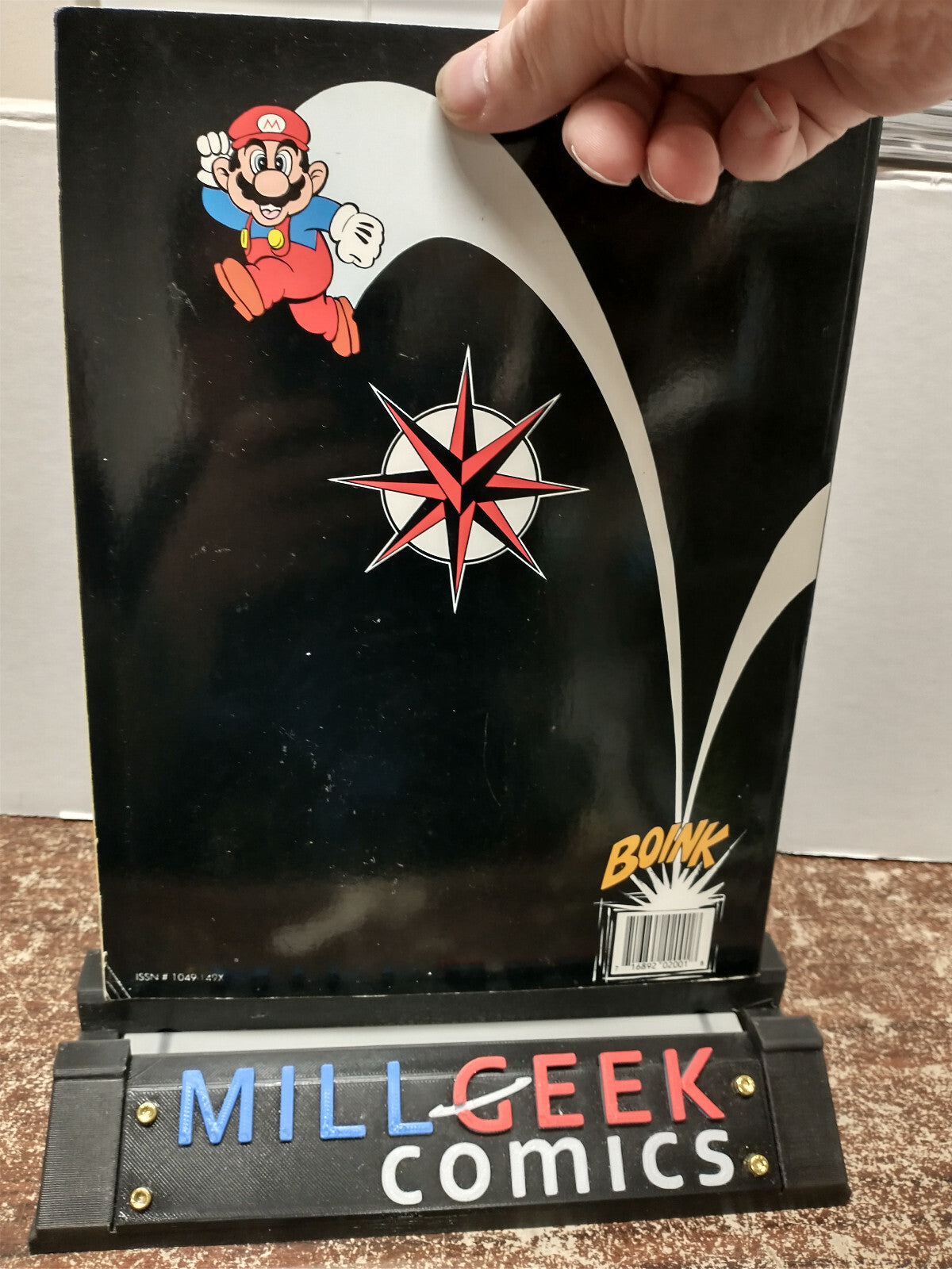 Nintendo Comics System #1 Super Mario Bros Zelda - Some Wear - w Sub card