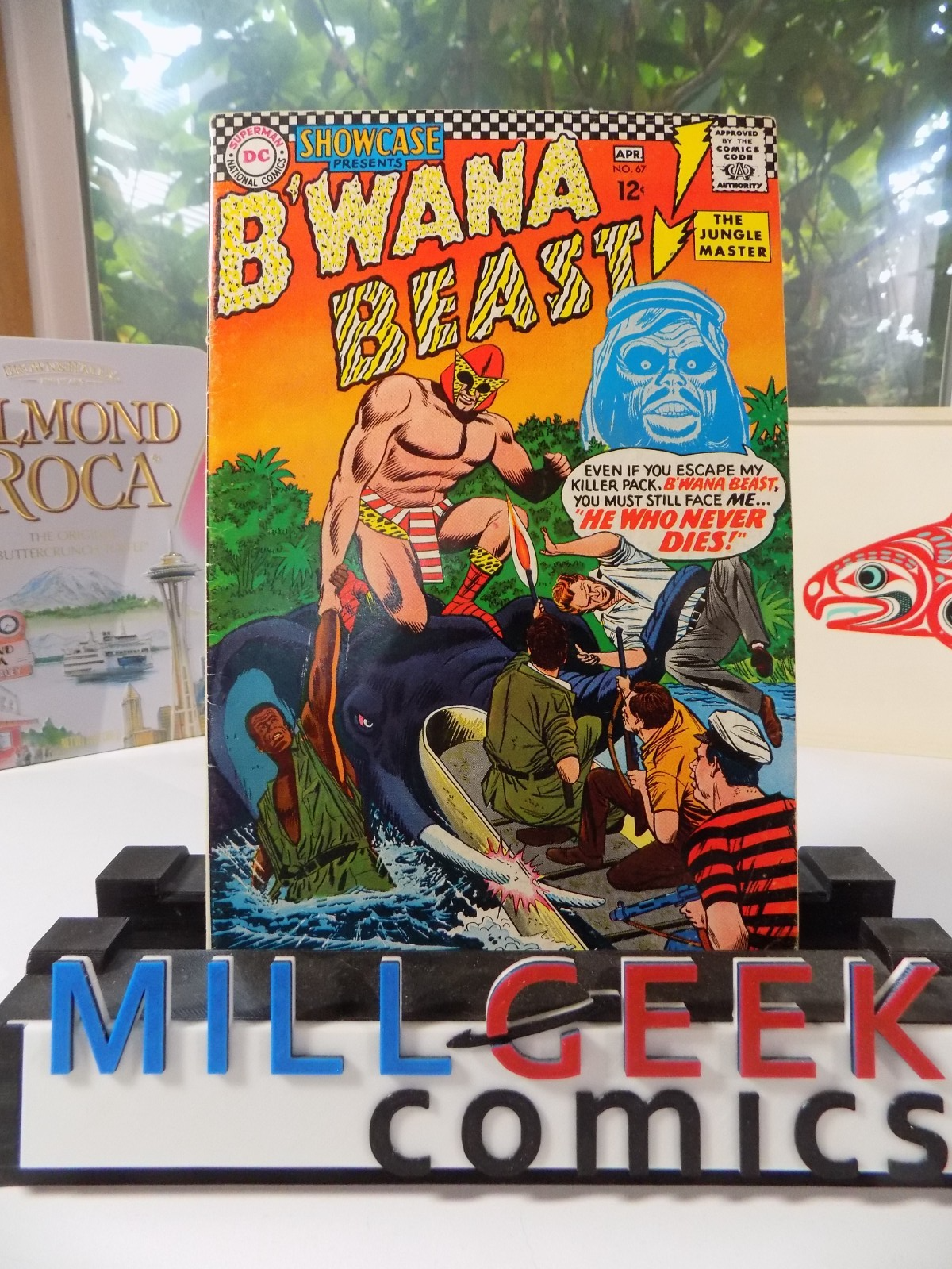 Showcase #67 B'wana Beast DC Comic April 1967 Fine/Very Fine