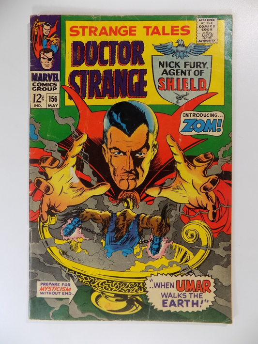 Strange Tales #156 Marvel Comic May 1967 Very Good/Fine