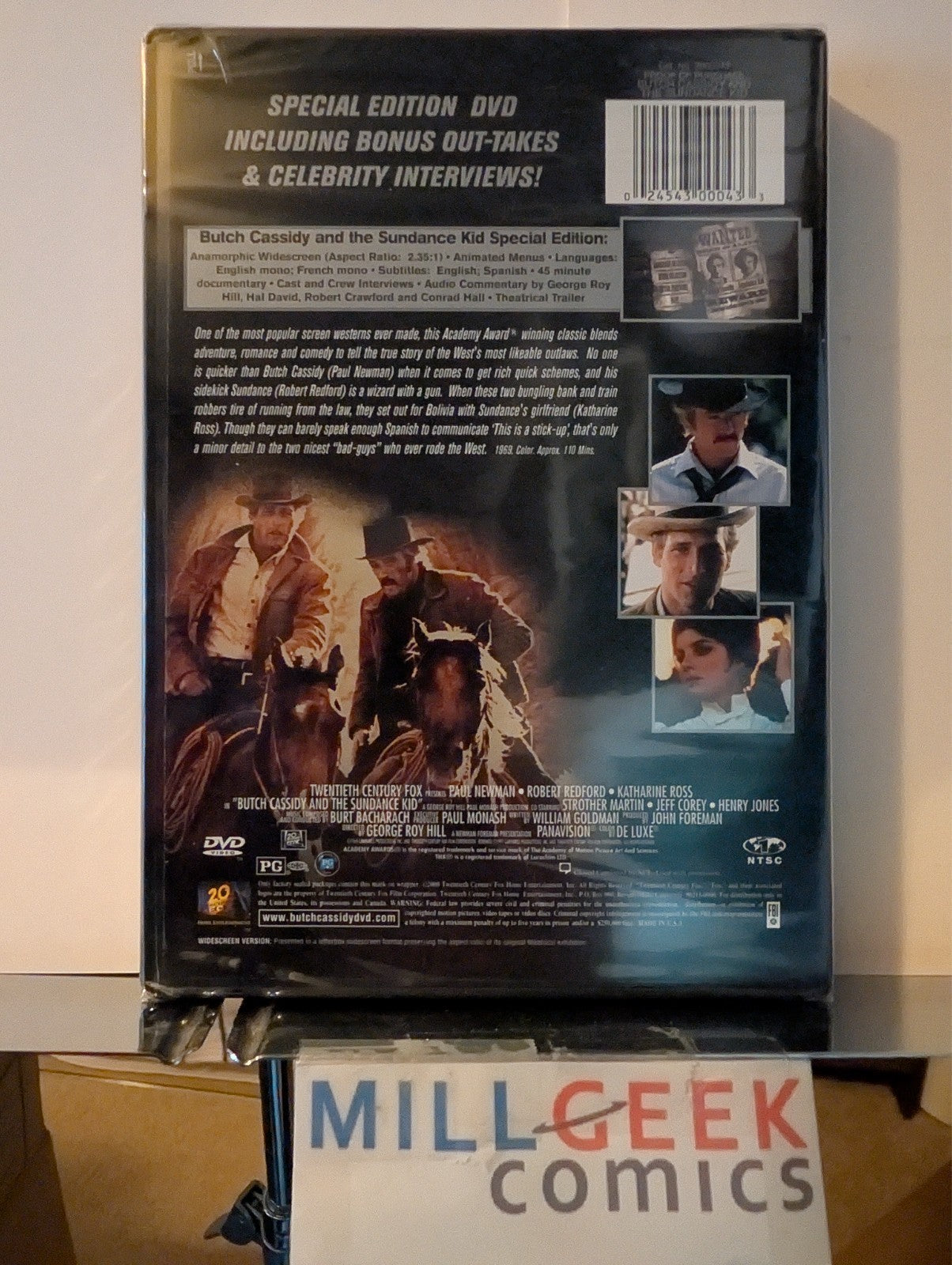 My Name is Nobody / Once Upon a Time in the West / Butch Cassidy (DVD) -JD