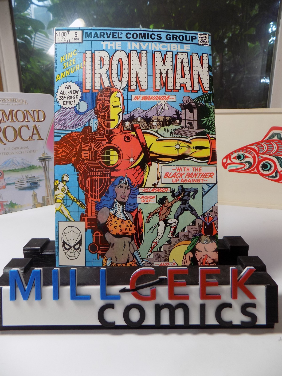 Iron Man King-Sized Annual #5 Marvel Comic 1982 Very Fine+