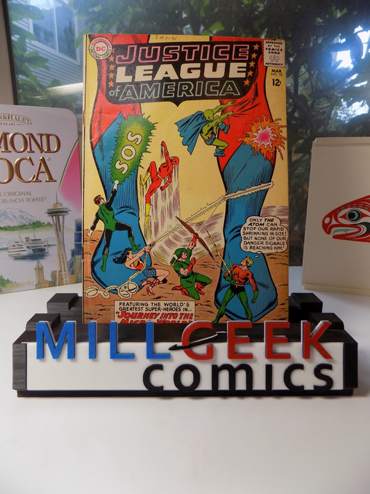 Justice League of America #18 DC Comic March 1963 Very Good+