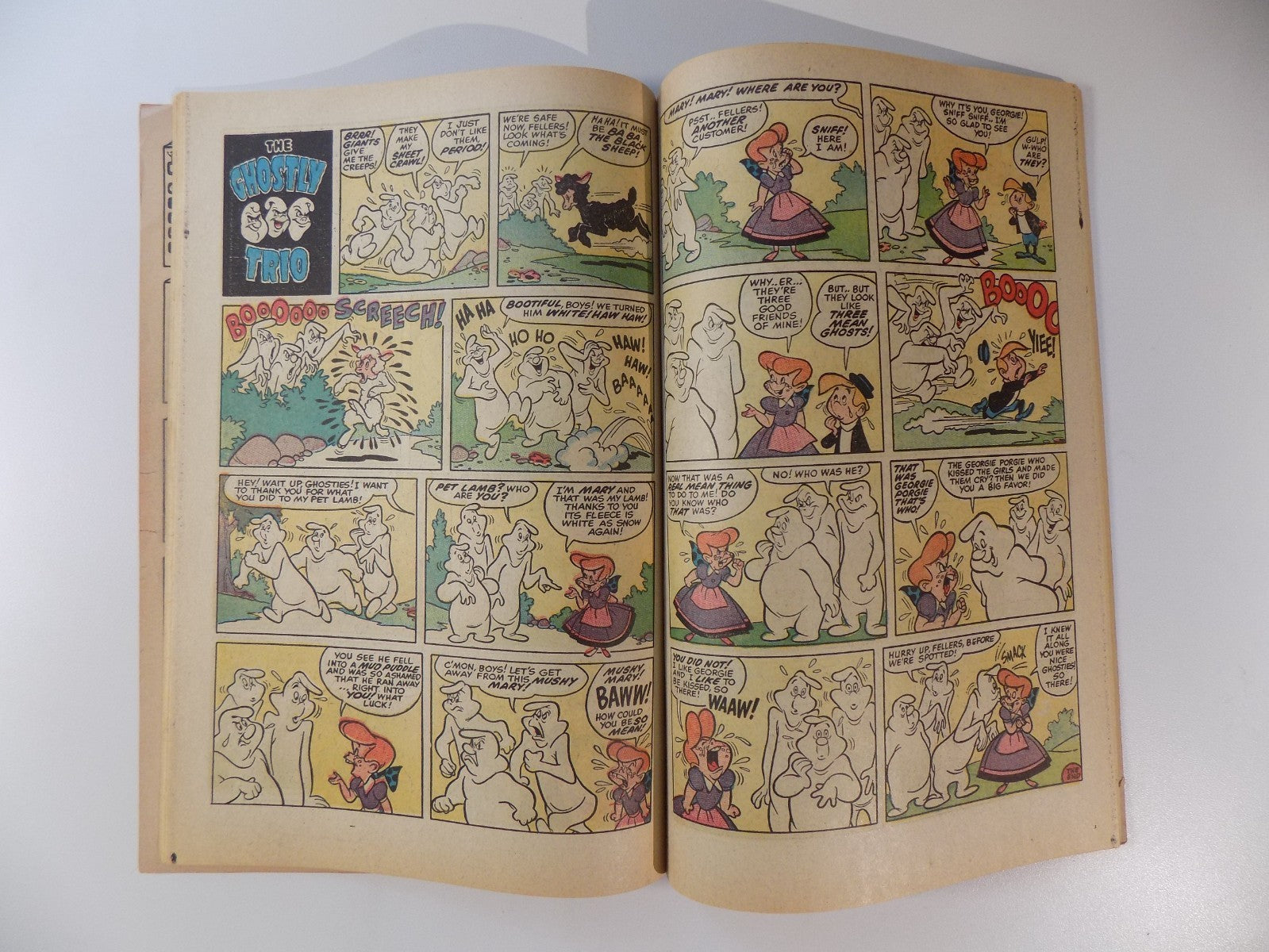 Casper's Ghostland #18 Harvey Comic July 1963 Fine-