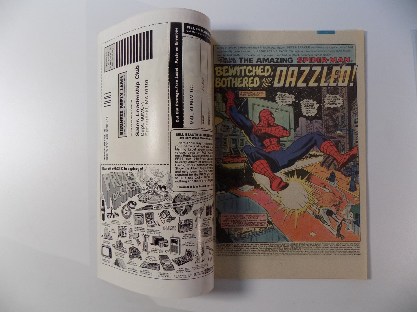 Amazing Spider-Man #203 Marvel Comic Very Fine+ April 1980