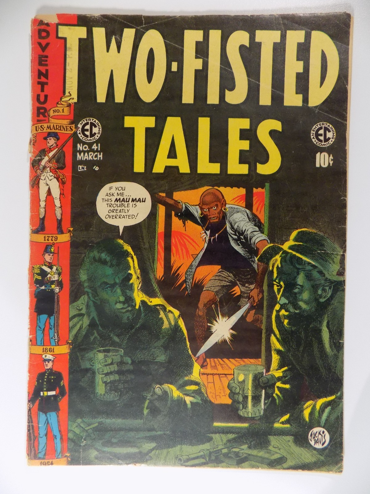 Two-Fisted Tales #41 EC Comic March 1955 Good+