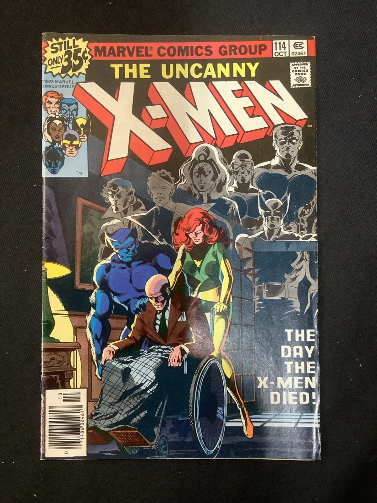 Uncanny X-Men #114(1978) VF- (7.5) 1st Use Of “UNCANNY” In Cover Title Claremont