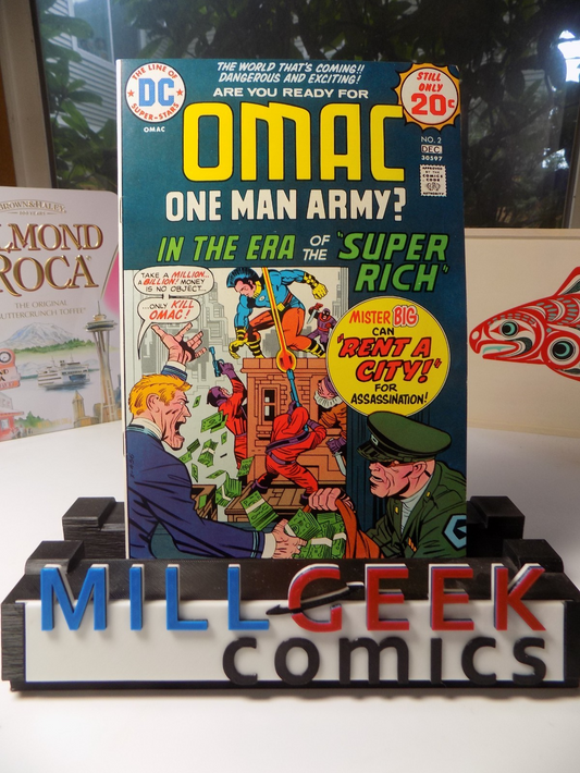 OMAC #2 DC Comic December 1974 Very Fine