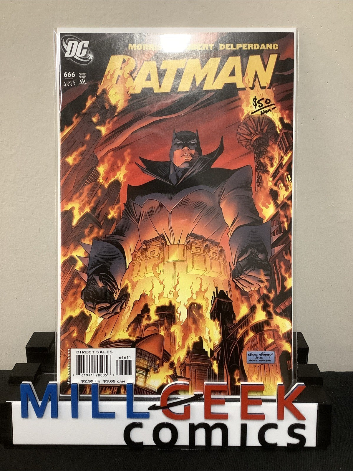Batman #666 (DC Comics July 2007) NM- (9.2) 1st Damian Wayne As Batman (Future)
