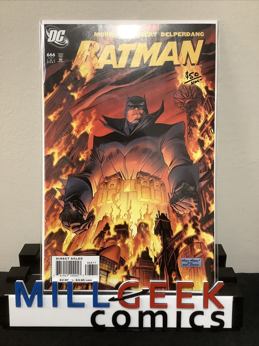 Batman #666 (DC Comics July 2007) NM- (9.2) 1st Damian Wayne As Batman (Future)