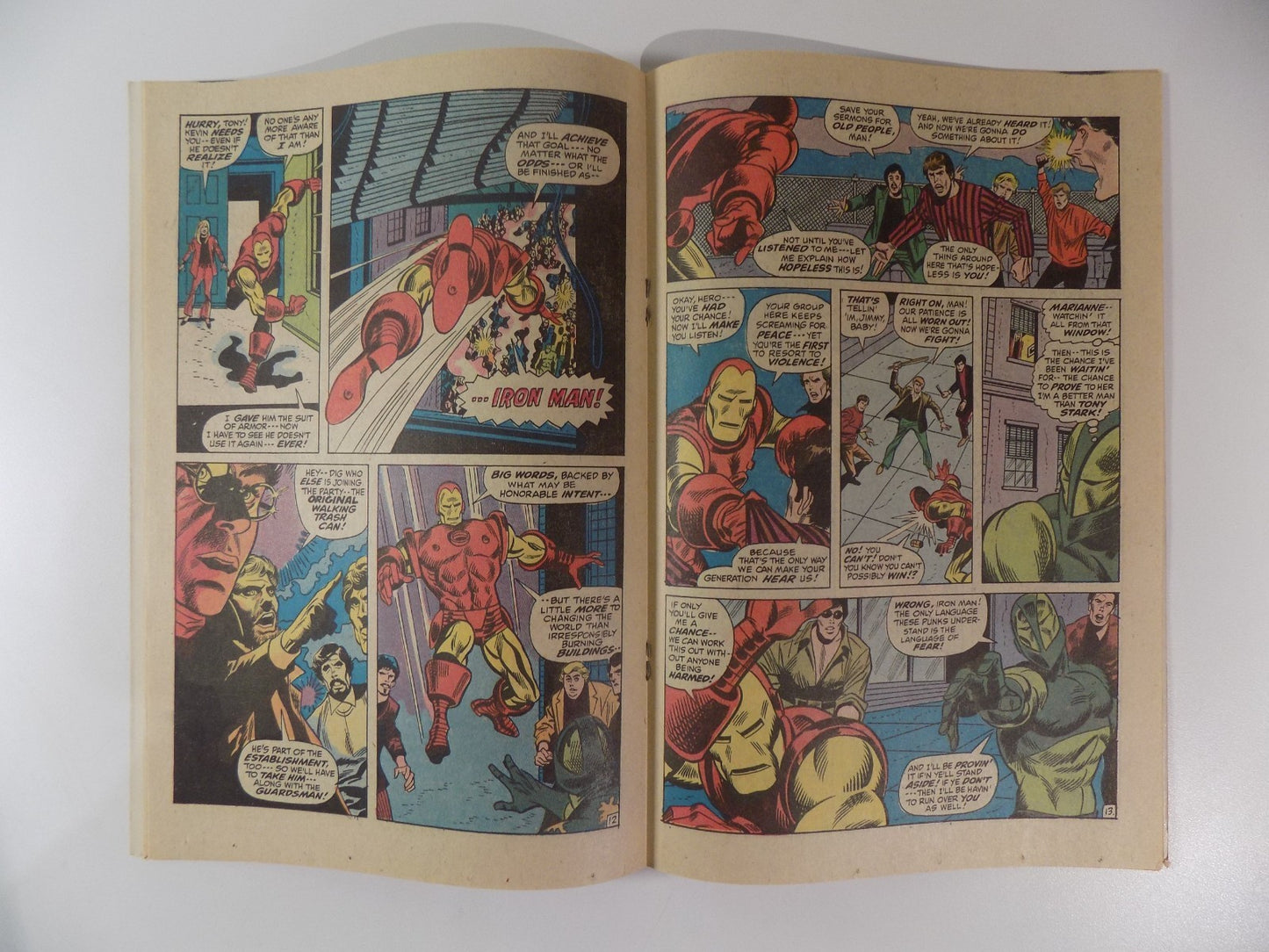 Iron Man #46 Marvel Comic May 1972 Very Fine-