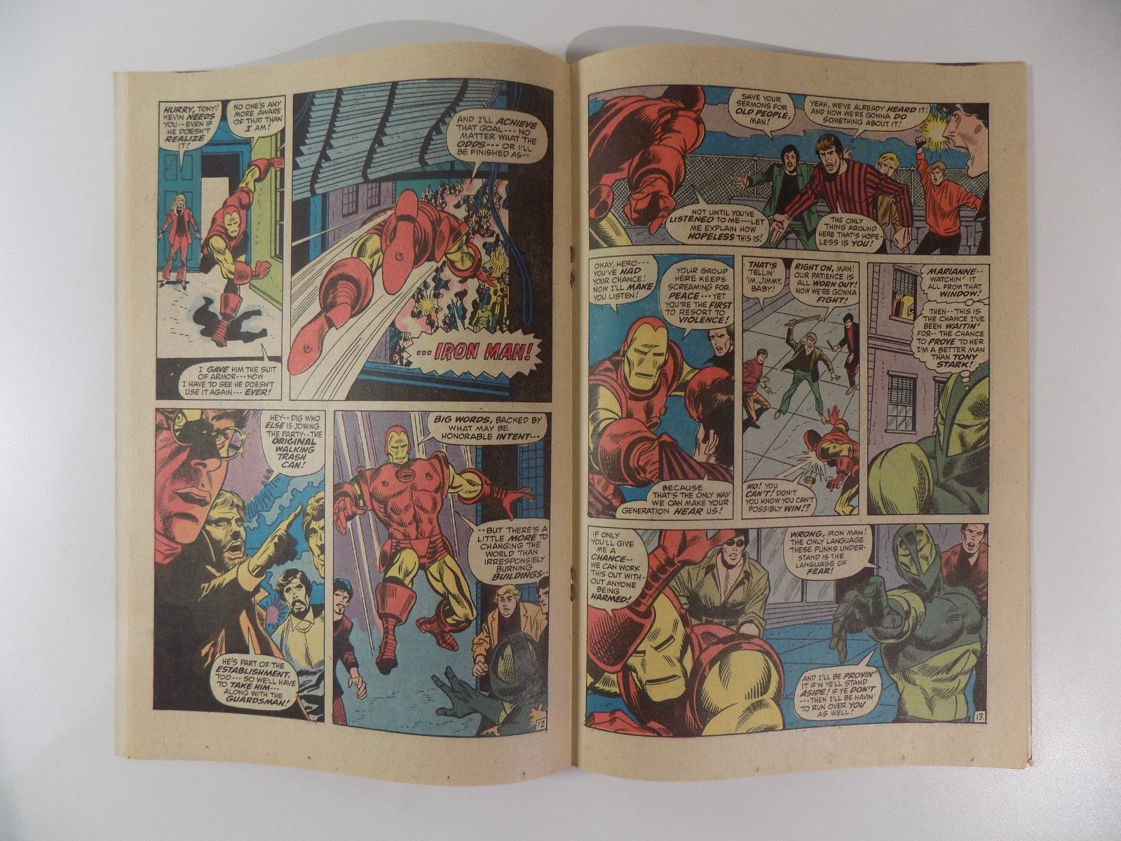Iron Man #46 Marvel Comic May 1972 Very Fine-