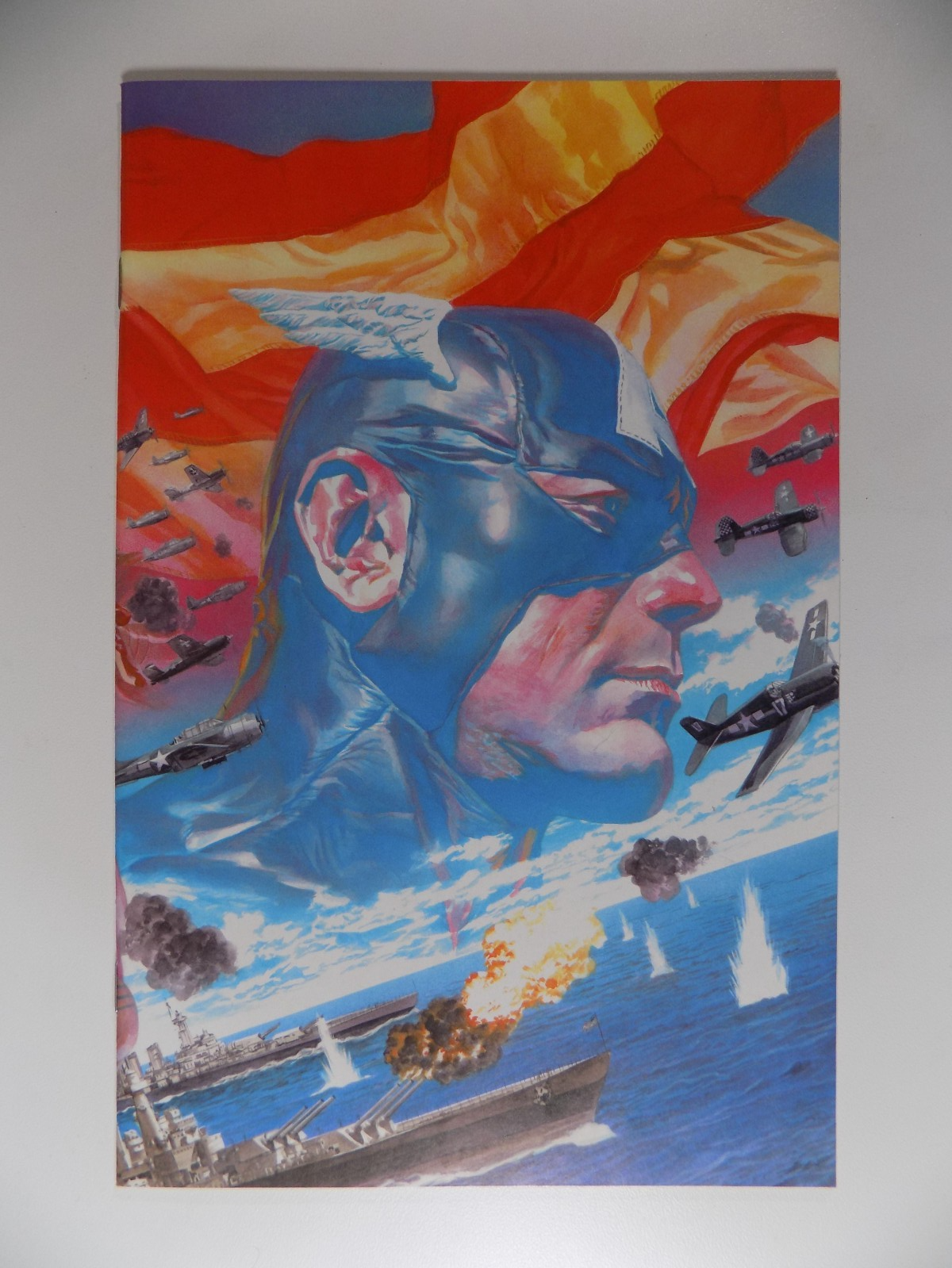 Captain America #1 September 2018 Alex Ross 1:100 Variant VF/NM