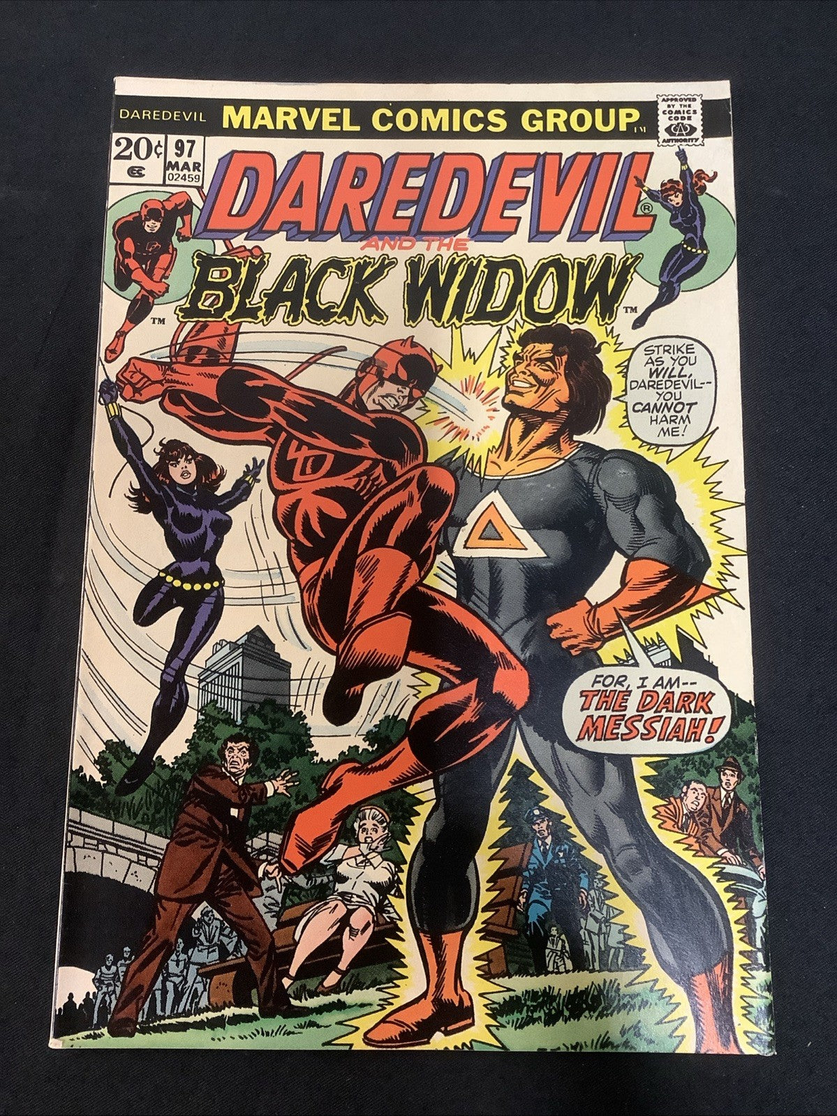 Daredevil #97 (Marvel Comics March 1973) VF (8.0) 1st App Dark Messiah