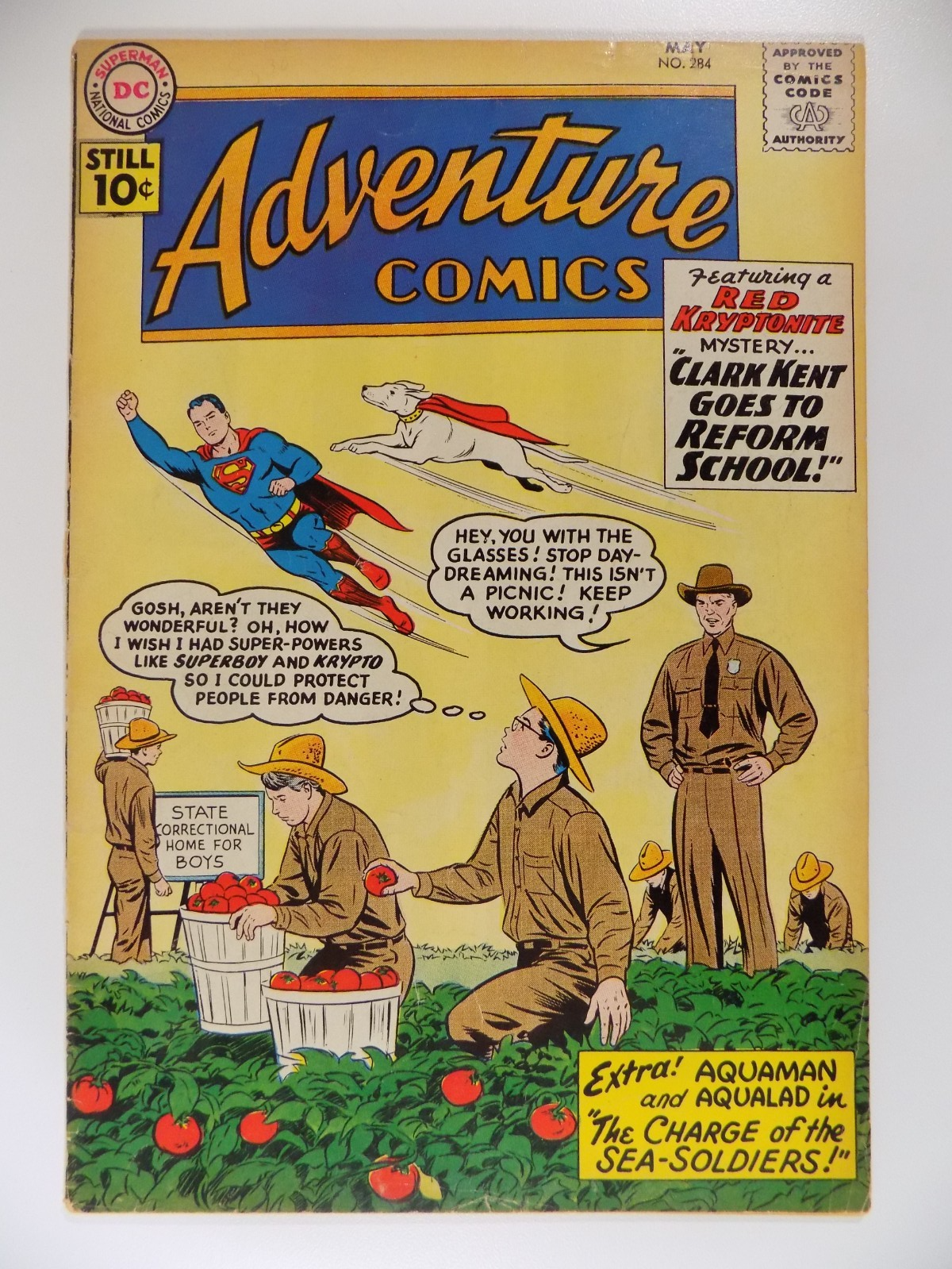 Adventure Comics #284 DC Comic Very Good/Fine May 1961
