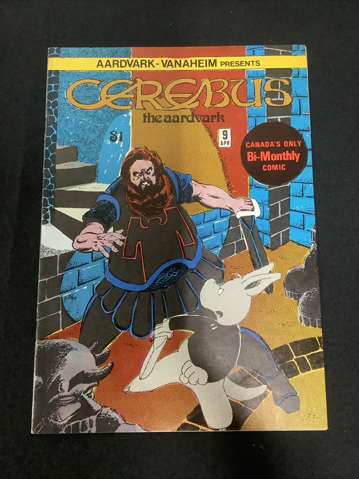 Cerebus #9 (Aardvark-Vanaheim April 1979) VF (8.0) Dave Sim