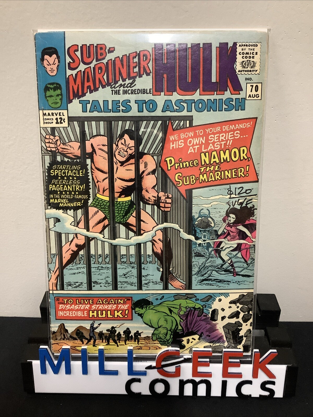 Tales to Astonish #70 (1965) VG/F (5.0) Stan Lee/jack Kirby, Subscription Crease