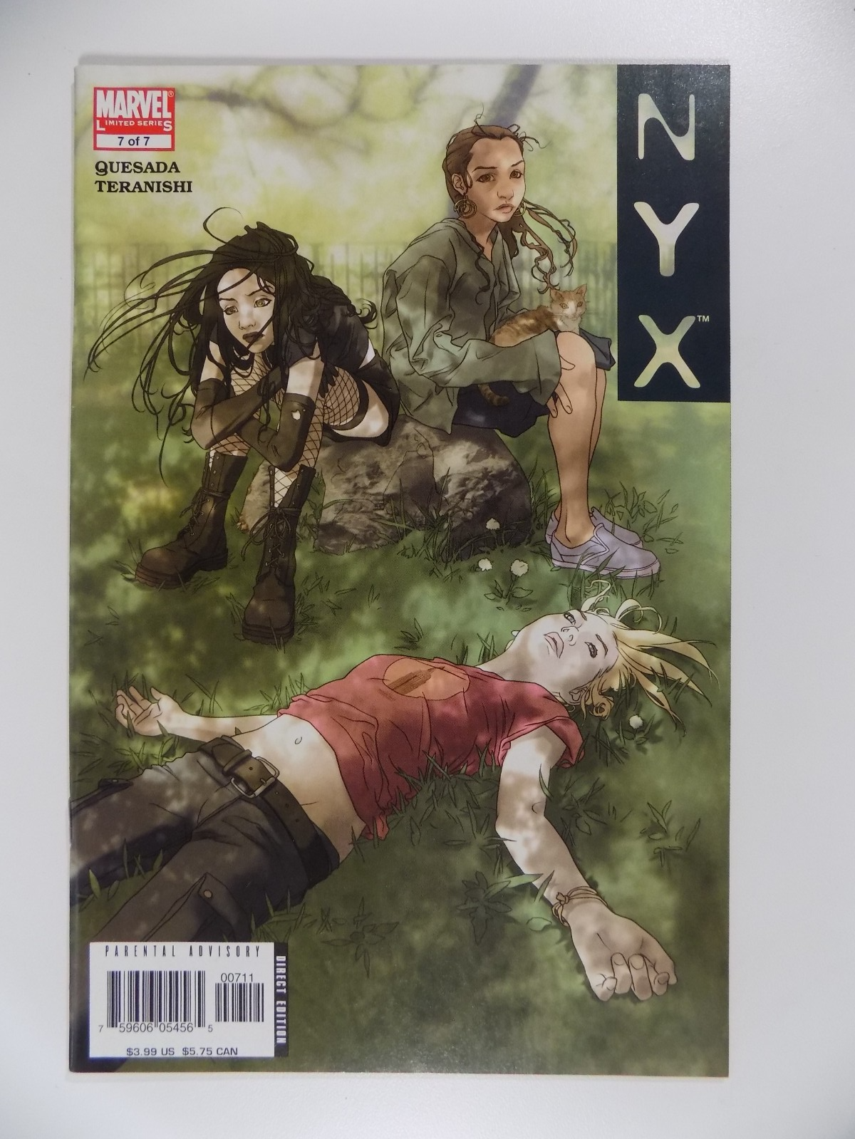 NYX #1-7 Marvel Comics Nov 2003- Oct 2005 VF/NM or Better