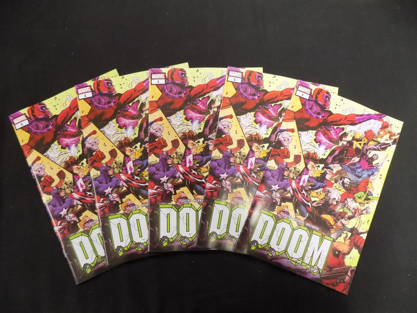 Doom #1 Second Printing x5