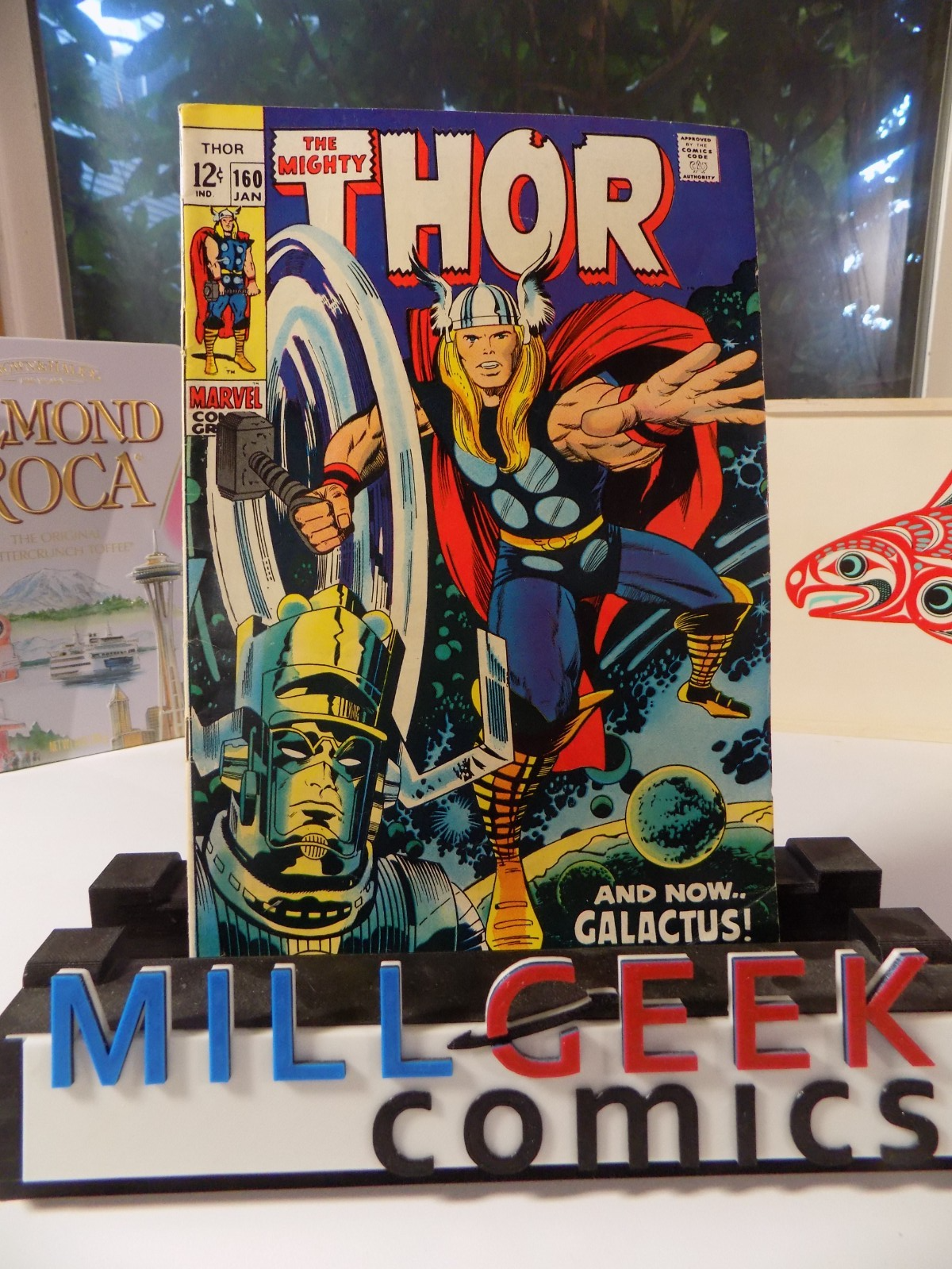 Thor #160 Marvel Comic January 1969 Very Fine-