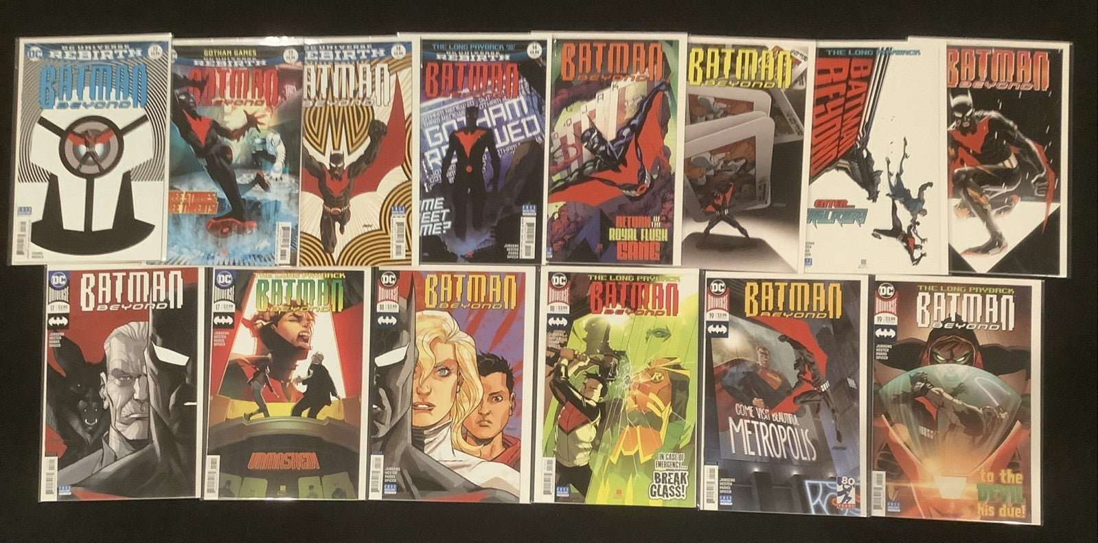 Batman Beyond Rebirth #1-25 + Rebirth Comic Lot, DC Comics, Both A And B Covers