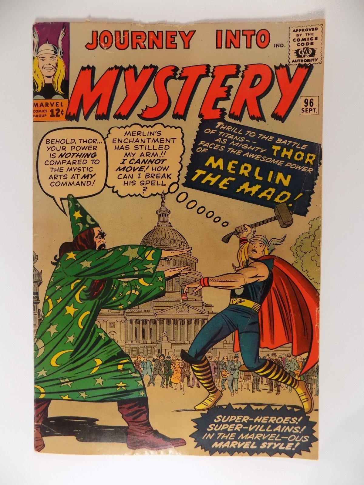 Journey into Mystery #96 Marvel Comic Fine- September 1963