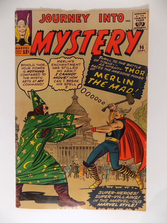 Journey into Mystery #96 Marvel Comic Fine- September 1963