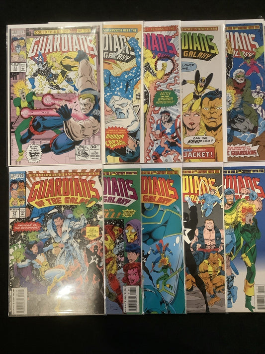 Guardians of the Galaxy #31-62 Comic Lot, Marvel Comics, Final Issue Of Series