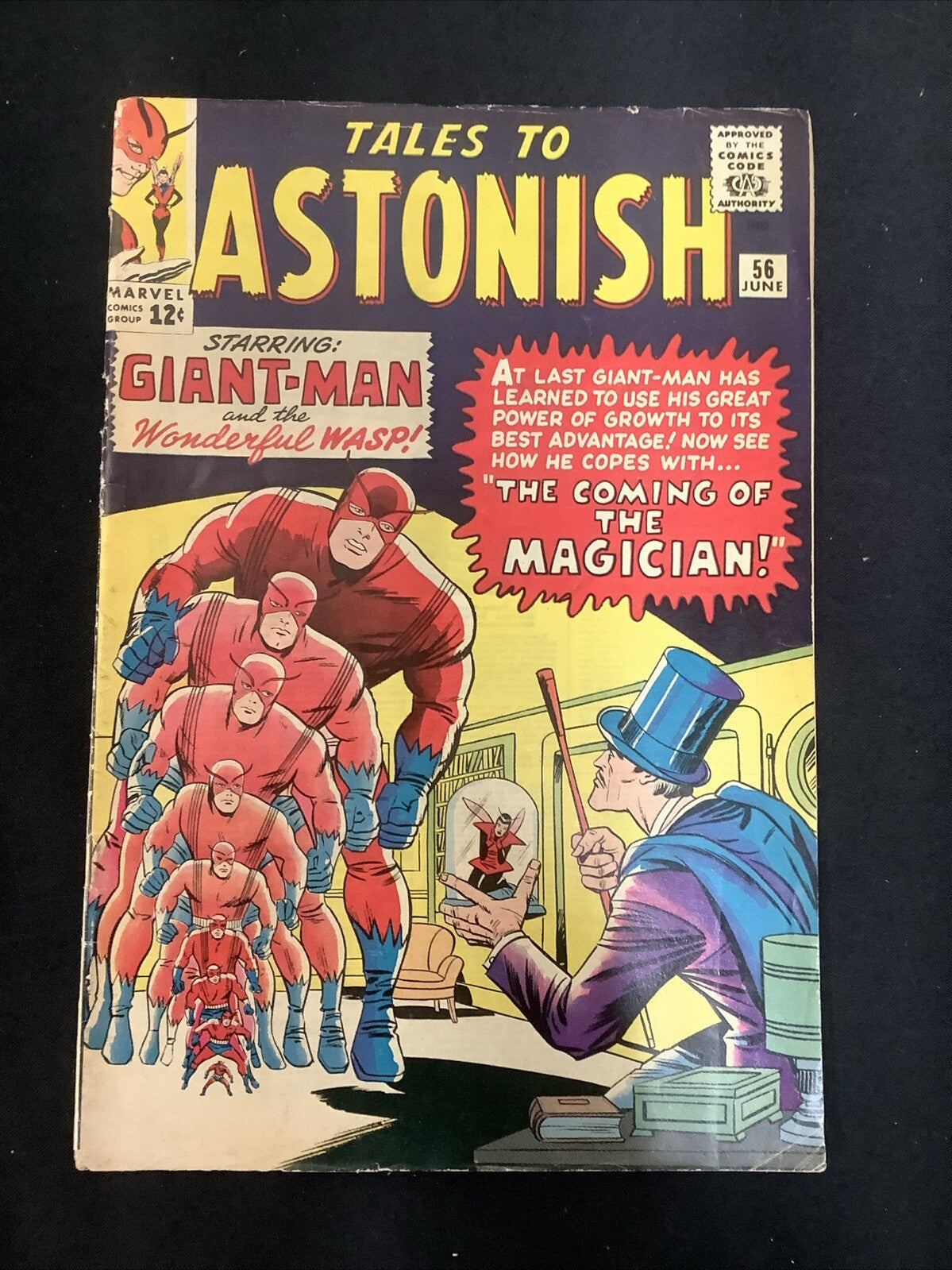Tales to Astonish #56 (1964) VG/F (5.0) Stan Lee/Dick Ayer’s, 1st App Magician