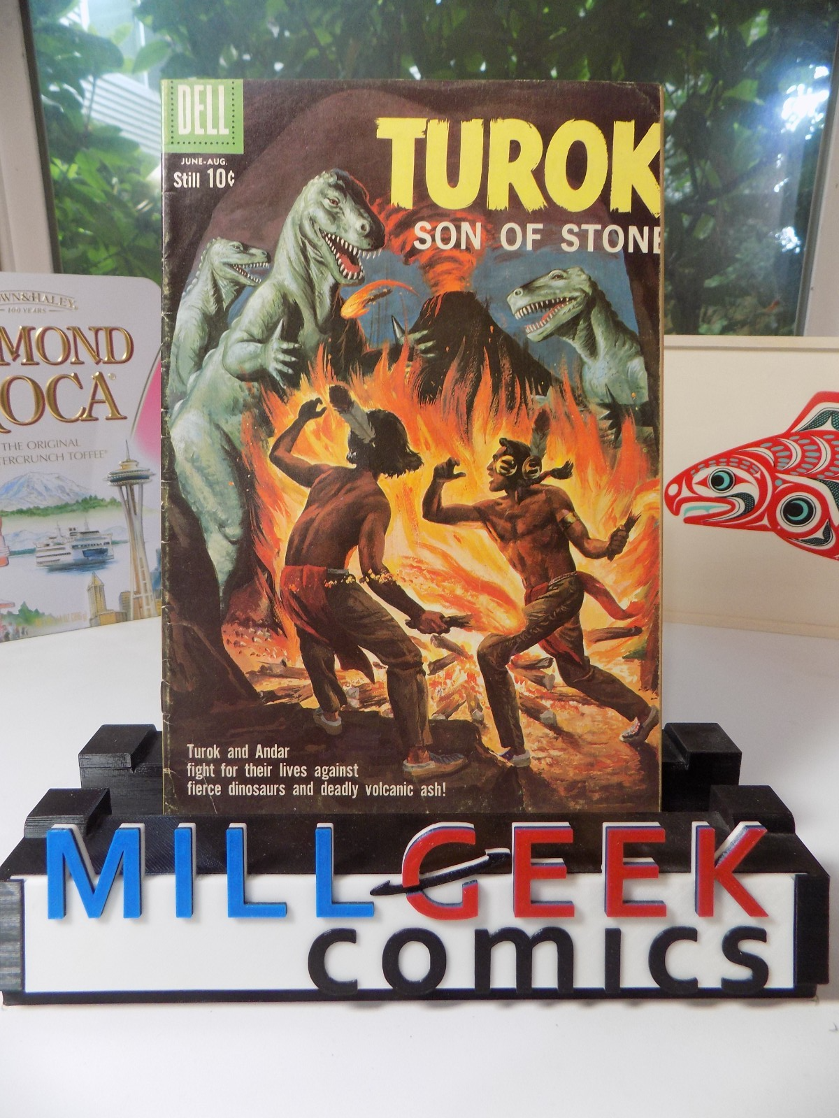 Turok Son of Stone #20 Dell Comic June-Aug. 1960 Fine/Very Fine