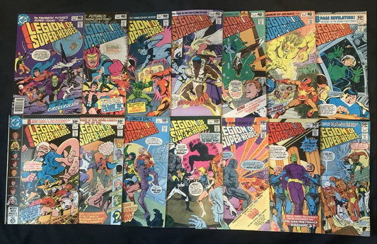 Legion of Super-Heroes #261-313 + Annuals #1-2 + Secrets #1-3 Comic Lot, Conway