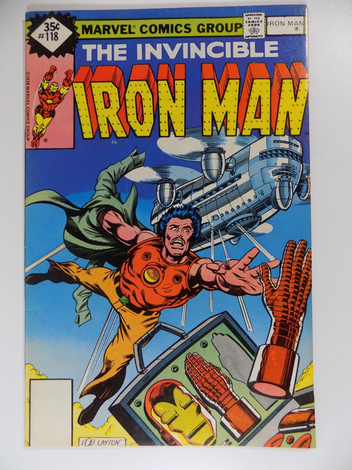 Iron Man #118 Marvel Comic Whitman Variant January 1979 Very Fine-
