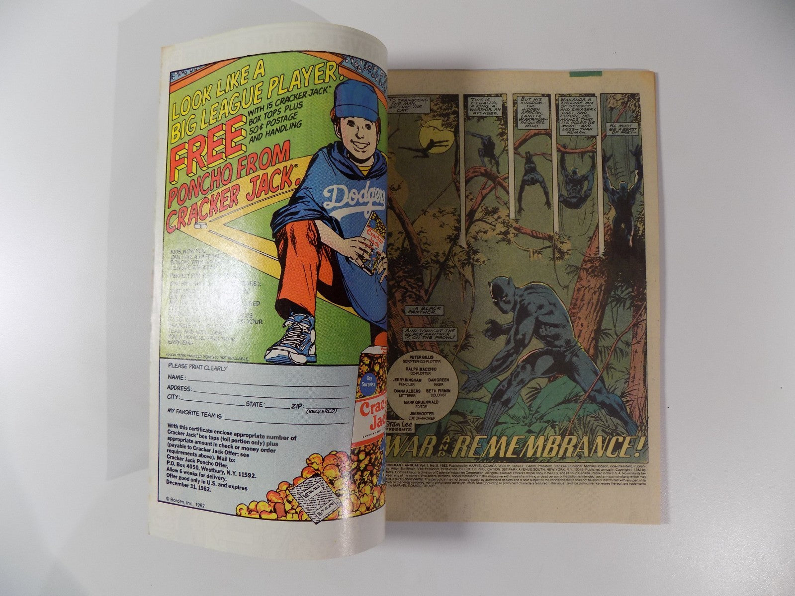 Iron Man King-Sized Annual #5 Marvel Comic 1982 Very Fine+