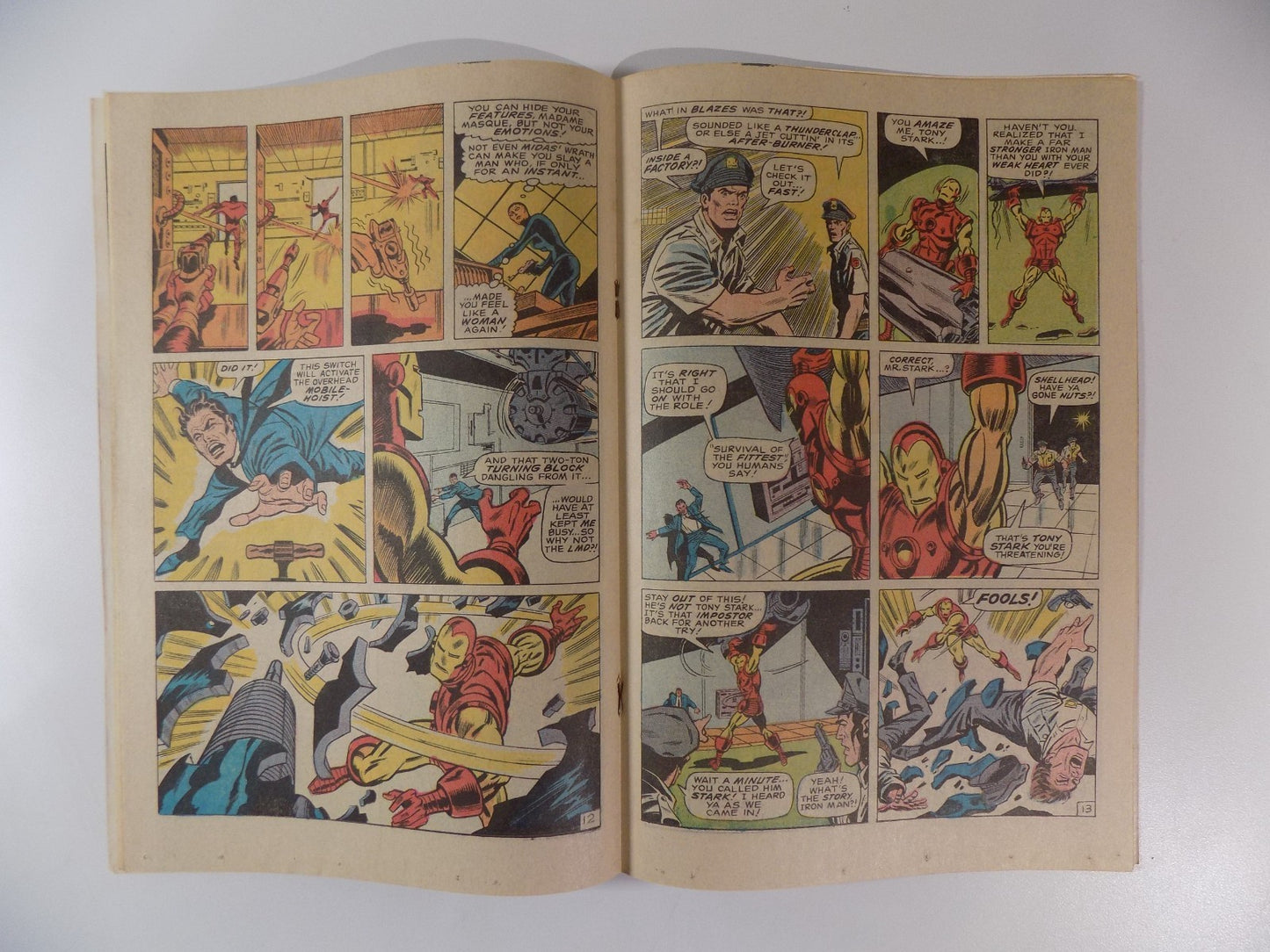 Iron Man #18 Marvel Comic October 1969 Fine/Very Fine