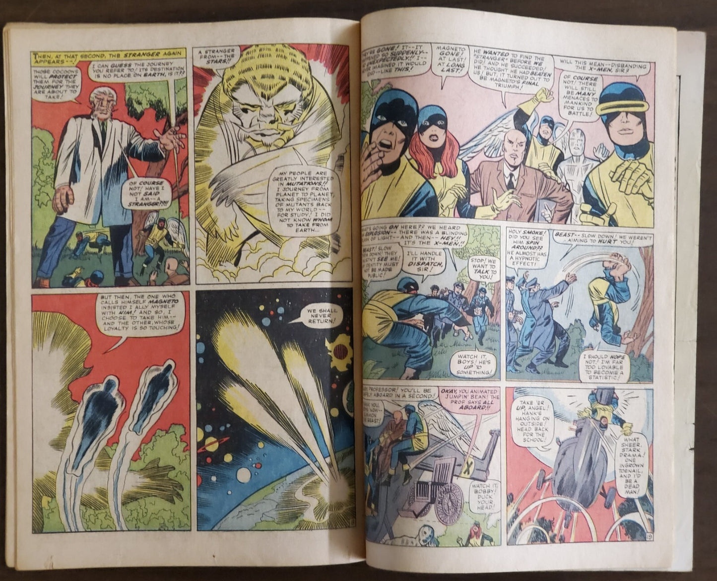 X-Men #11 (1963) 2.0 (G) 1st app The Stranger Gigantians Brotherhood disbands