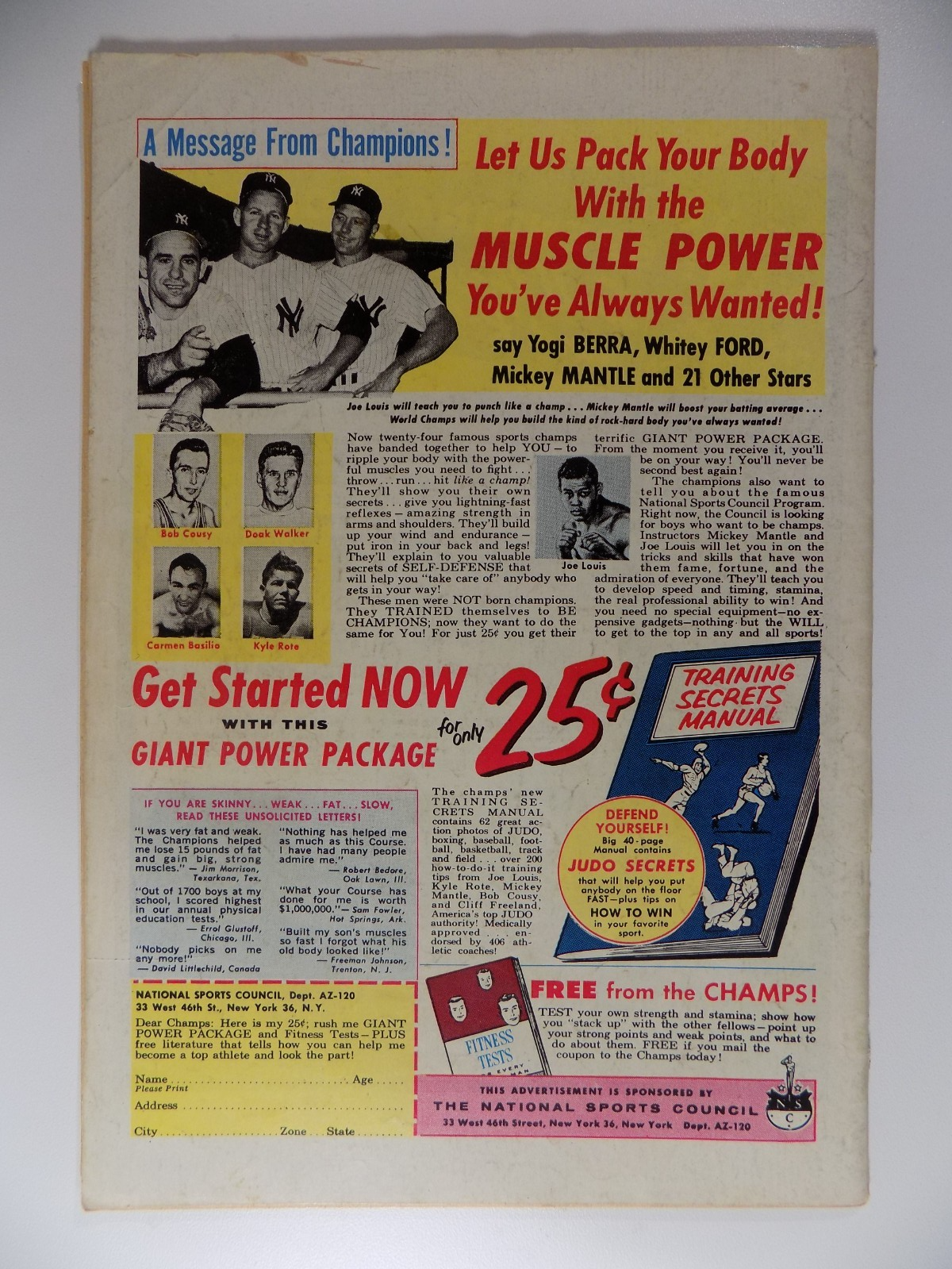 Justice League of America #2 DC Comic January 1961 Fine-