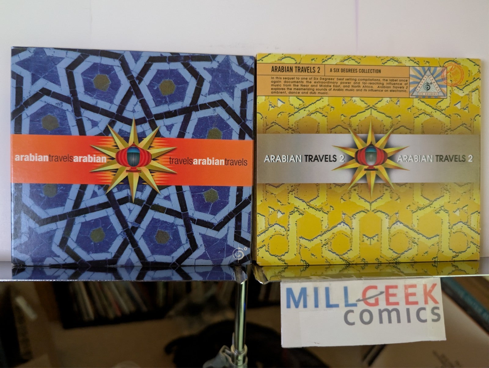 Arabian Travels 1 & 2, A Six Degrees Collection, 2 CD Lot -JD