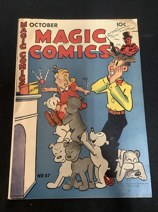 Magic Comics #87 (David McKay October 1946) VF- (7.5) Blondie