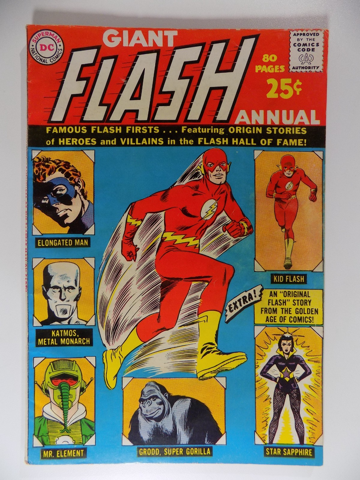 Flash Annual #1 DC Comic 1963 Fine+