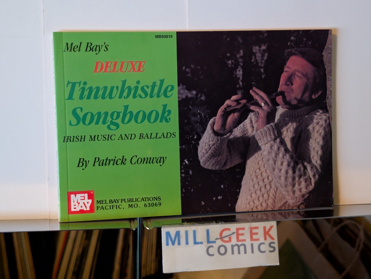 The Clarke Tin Whistle / Mel Bay's Deluxe Tinwhistle Songbook (1990 TPB) -JD