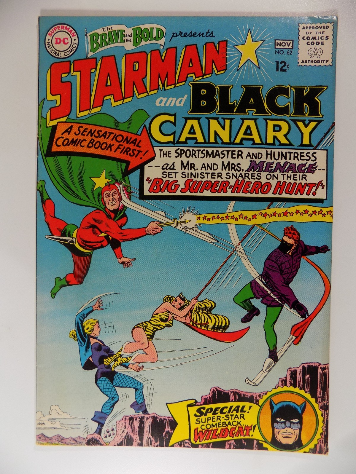 Brave and the Bold #62 DC Comic November 1965 Fine/Very Fine